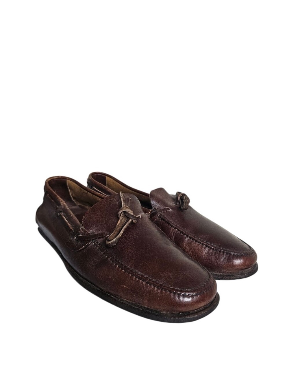 Giorgio Brutini Men's Brasilla Horse Bit Leather Loafers Brown 14M